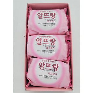 핑크로즈 알뜨랑, 140g, 3개