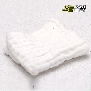 북유럽 감성 주방 타올 고리수건 어린이집 수건, 뽀송파스텔_화이트, 1개
