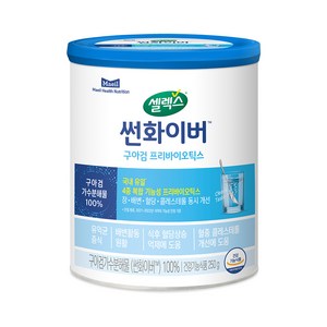 셀렉스 썬화이버 프리바이오틱스 유산균, 250g, 6개