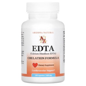 Arizona Natural EDTA 600mg 캡슐 100정, Arizona Natural EDTA 600mg ..., 1개