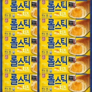 한성기업 롤피자 피자 롤피자스틱 치즈 10봉, 80g, 10개