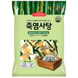 [일광제과] 캔디 죽염, 280g, 3개