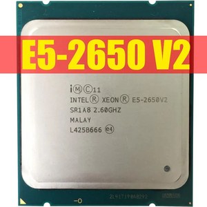 인텔 제온 키트용 메인 보드 E5 2650 V2 프로세서 SR1A8 2.6GHz 95W 소켓 LGA 2011 CPU e5 2650V2 X79 DDR3 D3