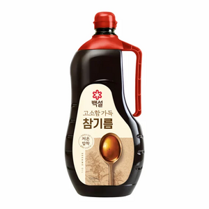 백설 고소함가득참기름, 2개, 1.5L