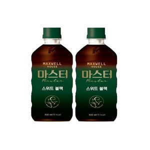 맥스웰하우스 마스터 스위트 블랙, 500ml, 24개