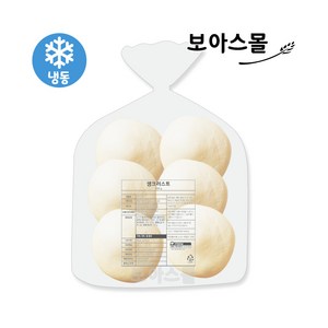[보아스몰] 삼립 냉동생지 피자도우 400g (드6), 6개