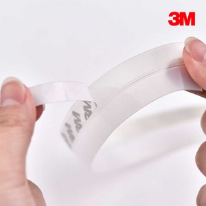 3M 스카치 투명 문풍지 좁은 폭 25mm x 4m, 2개