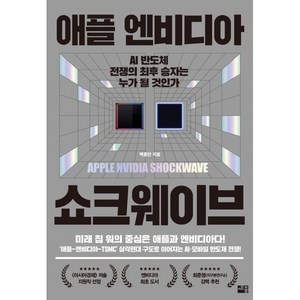 애플 엔비디아 쇼크웨이브:AI 반도체 전쟁의 최후 승자는 누가 될 것인가, 세종서적, 백종민