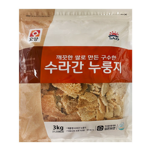 사조오양 수라간 누룽지 3kg, 1개