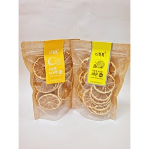 디톡톡 건조과일 레몬 슬라이스 건조레몬 차 물 약 56~66개입 100g(50g*2팩), 50g, 1개입, 2개