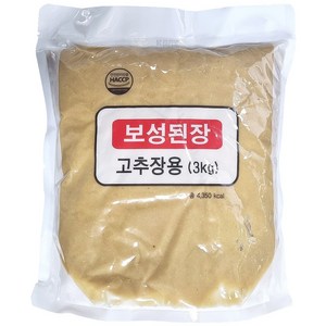 일식된장 3kg 보성된장 고추장용 된장 혼합장, 1개