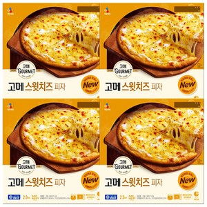 고메 스윗치즈 피자 325G x4개, 4개