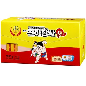 천하장사 소시지 Q 1000 [10gx100개입], 1kg, 1개