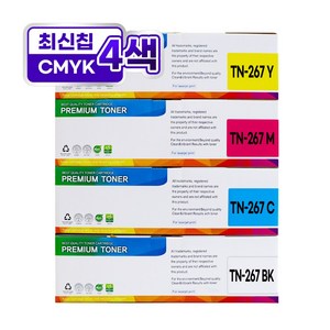 브라더 TN-267 호환 토너, CMYK셋트, 1개