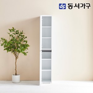 동서가구 소프 그랑 주방 틈새수납장 DAP006, 화이트