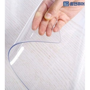 유리대용 식탁 책상 테이블 PVC 실리콘 비닐 투명 매트 맞춤 주문제작, 3mm, 70cmX10cm, 사각