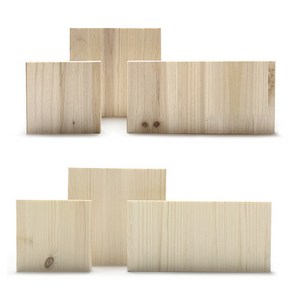 작은사이즈 목재 소품제작용 나무 스트링아트 재료 집성목 합판, 삼나무, 18T(두께)x250(폭)x250(길이)mm, 1개