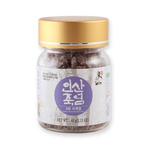 인산죽염 9회 자죽염, 60g, 1개