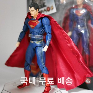 국내무료배송 슈퍼맨 관절 액션 피규어 장난감 DC 저스티스리그 버젼 super man 16cm, 1개