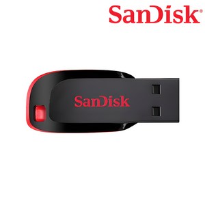 샌디스크 크루저 블레이드 USB 플래시 드라이브 SDCZ50 단자노출형, 64GB