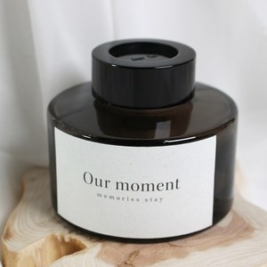 스티커 - ou moment 우리의 순간 5매 라벨, 1개