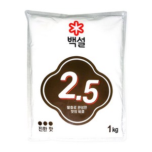 핵산 2.5 백설 1kg, 1세트