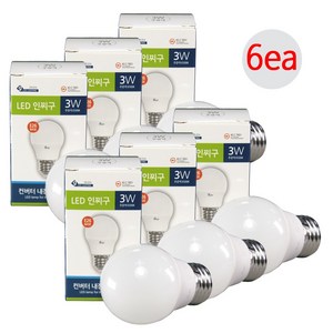 7스토어 건식 LED 인찌구 3W * 6ea, 1개, 주광색