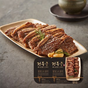 [경복궁 홈쿡] 칼집 LA갈비 600g, 2개