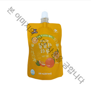 이츠웰아이누리 마시는 달콤한 하루(100ml 감귤&유기오렌지) 100g 40개입 BOX, 100ml, 40개