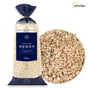 쌀튀밥 400g / 뻥튀기 강냉이 대용량과자 옛날과자, 1개