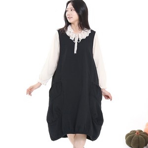 BL3508 빅포켓 나시 항아리원피스