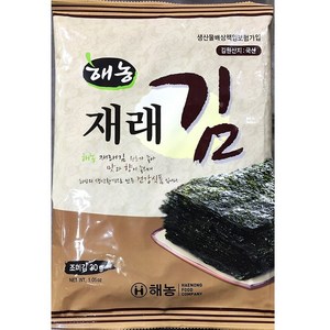 해농 조미 재래 전장김 30g X10/전장김