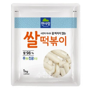 면사랑 쌀 떡볶이떡, 1kg, 2개