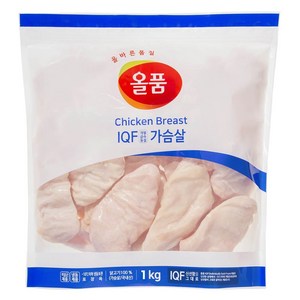 올품 IQF 통 닭가슴살 1kg x 1봉, 1개