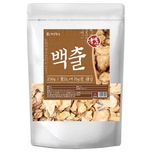 건강중심 국산 백출 삽주뿌리 250g, 1개