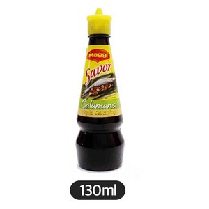 Maggi Savo Calamansi Liquid Seasoning 마기 사보르 칼라만시 리퀴드 시즈닝 130ml, 1개