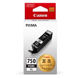 [Canon] 정품잉크 PGI-750PGBK XL 검정 (iP8770/대용량), 1개