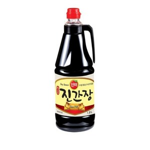 상세설명참조 진미 참그루 진간장 1.8L, 1개