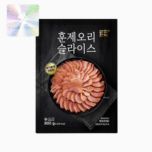 반찬단지 훈제오리 슬라이스 800g, 1개