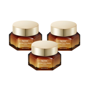 [본사정품] AHC 로얄 콜라겐 크림 영양 보습크림, 60ml, 3개