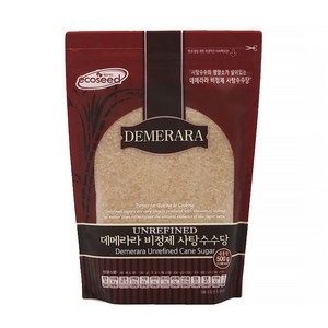 모리셔스 데메라라 비정제사탕수수당 쉐프의슈가, 500g, 1개