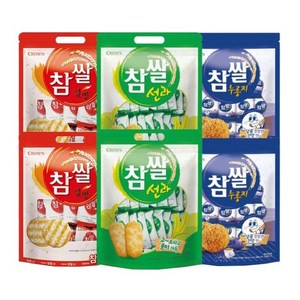 블루존 참쌀세트(참쌀선과 253g x 2 + 참쌀설병 270g x 2 + 참쌀누룽지219g x 2), 1세트