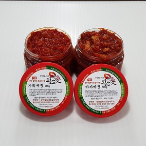 [토굴안애] 1+1 광천 가리비젓+아가미젓 500g, 1세트