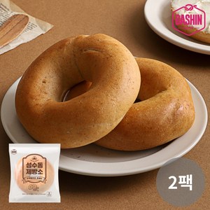 [다신샵] 성수동제빵소 쫄깃 두부베이글 플레인 100g, 2개