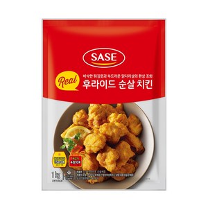 사세 리얼 후라이드 순살치킨1kg, 1kg, 1개