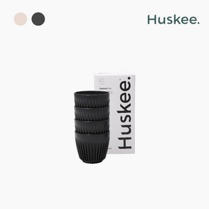 [Huskee] 허스키컵 6온스 (180ml) 4개 (1박스), 내추럴