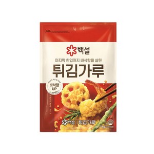 백설 튀김가루, 1kg, 6개