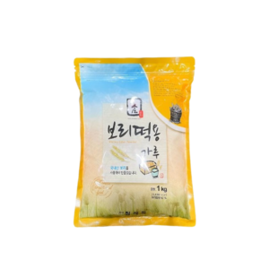 넛츠베리 참식품 보리떡용가루, 1kg, 4개