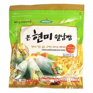 MORN 현미 월남쌈, 200g, 1개