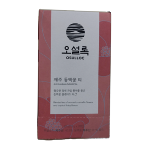 오설록 제주 동백꽃 티백 20EA, 1.5g, 20개입, 1개